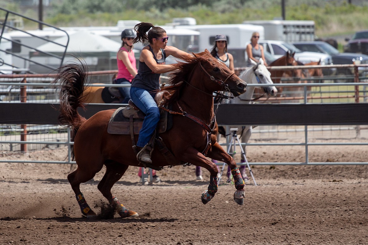 Coulee Summer Kickoff barrel racers for the twoday event last